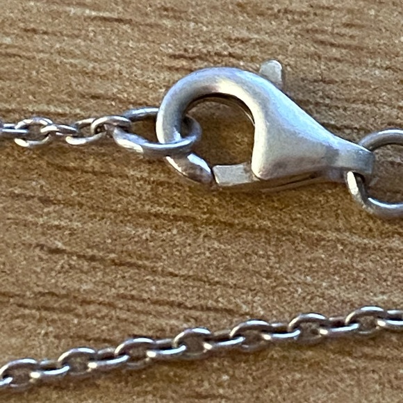 Beautiful vintage moonstone necklace marked 925 Sterling silver - Picture 5 of 9